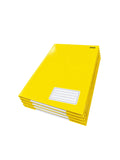 CADERNO BROCHURA 1X1 CD 96FLS AMARELO
