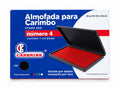 ALMOFADA P/ CARIMBO N 4 PRETO